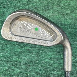 Vintage Ping Eye 2 Green Dot 2 Iron Right Handed KT-M Steel RH Golf Club